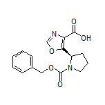 (R)-5-(1-Cbz-pyrrolidin-2-yl)oxazole-4-carboxylic Acid