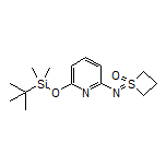 1-[[6-[(tert-Butyldimethylsilyl)oxy]-2-pyridyl]imino]thietane 1-Oxide