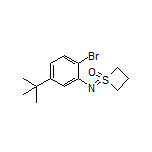 1-[[2-Bromo-5-(tert-butyl)phenyl]imino]thietane 1-Oxide