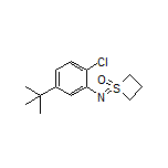 1-[[5-(tert-Butyl)-2-chlorophenyl]imino]thietane 1-Oxide