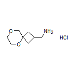 5,8-Dioxaspiro[3.5]nonan-2-ylmethanamine Hydrochloride