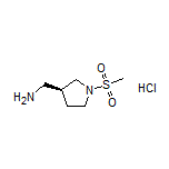(S)-[1-(Methylsulfonyl)pyrrolidin-3-yl]methanamine Hydrochloride