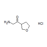 2-Amino-1-(tetrahydrofuran-3-yl)ethanone Hydrochloride
