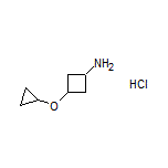 3-Cyclopropoxycyclobutanamine Hydrochloride