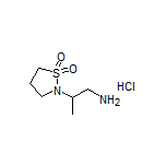 2-(1-Amino-2-propyl)isothiazolidine 1,1-Dioxide Hydrochloride
