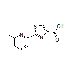 2-(6-Methylpyridin-2-yl)thiazole-4-carboxylic Acid