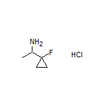 1-(1-Fluorocyclopropyl)ethanamine Hydrochloride