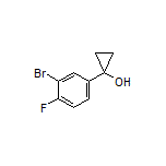 1-(3-Bromo-4-fluorophenyl)cyclopropanol