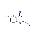 1-[5-Fluoro-2-(prop-2-yn-1-yloxy)phenyl]ethanone