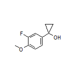 1-(3-Fluoro-4-methoxyphenyl)cyclopropanol