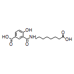 3-[(7-Carboxyheptyl)carbamoyl]-4-hydroxybenzoic Acid