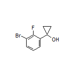 1-(3-Bromo-2-fluorophenyl)cyclopropanol