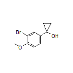 1-(3-Bromo-4-methoxyphenyl)cyclopropanol