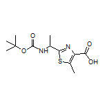 2-[1-(Boc-amino)ethyl]-5-methylthiazole-4-carboxylic Acid