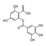 2,4-Dihydroxy-6-[(3,4,5-trihydroxybenzoyl)oxy]benzoic Acid