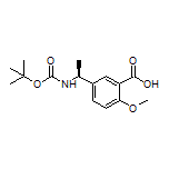 (S)-5-[1-(Boc-amino)ethyl]-2-methoxybenzoic Acid