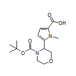 5-(4-Boc-morpholin-3-yl)-1-methyl-1H-pyrrole-2-carboxylic Acid