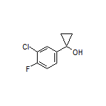 1-(3-Chloro-4-fluorophenyl)cyclopropanol