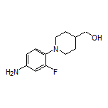 (1-(4-Amino-2-fluorophenyl)piperidin-4-yl)methanol