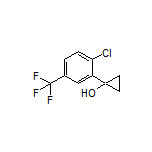 1-[2-Chloro-5-(trifluoromethyl)phenyl]cyclopropanol