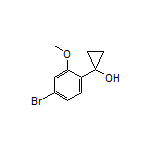 1-(4-Bromo-2-methoxyphenyl)cyclopropanol