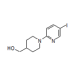 [1-(5-Iodopyridin-2-yl)piperidin-4-yl]methanol
