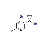 1-(2,4-Dibromophenyl)cyclopropanol