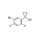 1-(5-Bromo-2,4-difluorophenyl)cyclopropanol