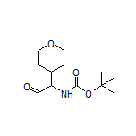 2-(Boc-amino)-2-(tetrahydro-2H-pyran-4-yl)acetaldehyde