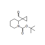 1-(1-Boc-2-piperidyl)cyclopropanecarbaldehyde