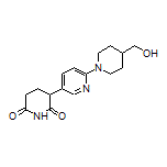 3-[6-[4-(Hydroxymethyl)piperidin-1-yl]pyridin-3-yl]piperidine-2,6-dione
