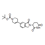 3-(6-(1-Boc-1,2,3,6-tetrahydropyridin-4-yl)-1-oxoisoindolin-2-yl)piperidine-2,6-dione