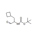 2-(Boc-amino)-3-cyclobutylpropanal