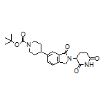 3-[6-(1-Boc-piperidin-4-yl)-1-oxoisoindolin-2-yl]piperidine-2,6-dione