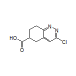 3-Chloro-5,6,7,8-tetrahydrocinnoline-6-carboxylic Acid