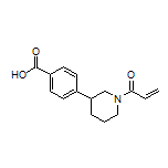 4-(1-Acryloyl-3-piperidyl)benzoic Acid