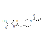 2-[(1-Acryloylpiperidin-4-yl)methyl]thiazole-4-carboxylic Acid