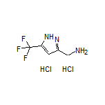 [5-(Trifluoromethyl)-1H-pyrazol-3-yl]methanamine Dihydrochloride