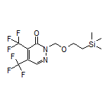 4,5-Bis(trifluoromethyl)-2-[[2-(trimethylsilyl)ethoxy]methyl]pyridazin-3(2H)-one