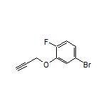 4-Bromo-1-fluoro-2-(prop-2-yn-1-yloxy)benzene