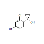1-(4-Bromo-2-chlorophenyl)cyclopropanol