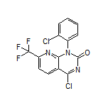 4-Chloro-1-(2-chlorophenyl)-7-(trifluoromethyl)pyrido[2,3-d]pyrimidin-2(1H)-one