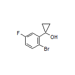 1-(2-Bromo-5-fluorophenyl)cyclopropanol
