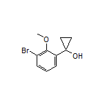 1-(3-Bromo-2-methoxyphenyl)cyclopropanol
