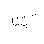 2-(tert-Butyl)-4-methyl-1-(prop-2-yn-1-yloxy)benzene