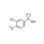 1-(3-Chloro-4-methoxyphenyl)cyclopropanol