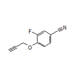 3-Fluoro-4-(prop-2-yn-1-yloxy)benzonitrile