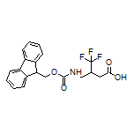 3-[(Fmoc-amino)methyl]-4,4,4-trifluorobutanoic Acid