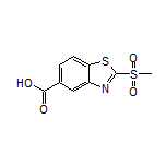 2-(Methylsulfonyl)benzo[d]thiazole-5-carboxylic Acid