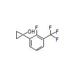 1-[2-Fluoro-3-(trifluoromethyl)phenyl]cyclopropanol